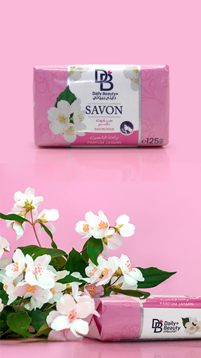 bannière mobile Savon daily beauty jasmin